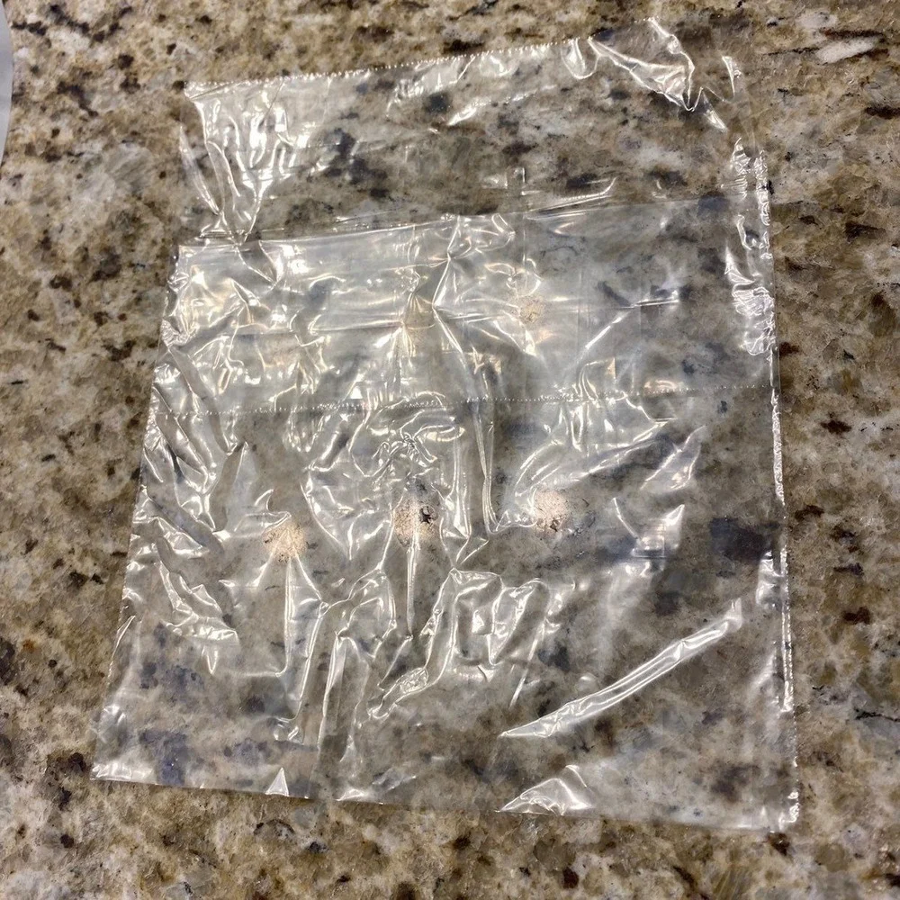 Lot of 50 Bags Clear Poly Plastic Small